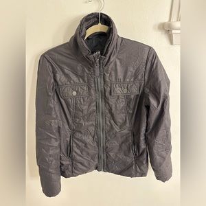 Prana slate gray jacket, size L